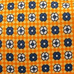 Cruciani &amp; Bella
100% Printed Silk&nbsp;
Tipped
Yellow, Blue and White Motif Tie
Handmade in Italy
8,5 cm x 148 cm
New Old Stock
#10451