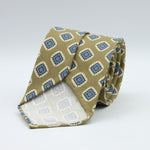 Cruciani &amp; Bella

60% Linen, 40% Silk&nbsp;
Italian fabric

Unlined tie
Light Green, Light Blue and Light Beige printed motif tie
Handmade in Italy
8 cm x 150 cm
#10078