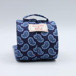 Cruciani &amp; Bella

60% Linen, 40% Silk&nbsp;
Italian fabric

Unlined tie
Royal Blue and Denim Blue printed motif tie
Handmade in Italy
8 cm x 150 cm
#10079