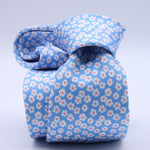 Cruciani &amp; Bella
100% Silk
Self-Tipped
Light Blue, White and Pink Motif Tie
Handmade and Printed in &nbsp;Italy
English Archive Motif
8 cm x 150 cm
#10089