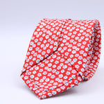 Cruciani &amp; Bella
100% Silk
Self-Tipped
Red, White and Light Blue Motif Tie
Handmade and Printed in &nbsp;Italy
English Archive Motif
8 cm x 150 cm
#10091