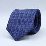Cruciani &amp; Bella
100% Silk
Self-Tipped
Royal Blue, Light Blue, Brown and White Motif Tie
Handmade and Printed in &nbsp;Italy
English Archive Motif
8 cm x 150 cm
#10096