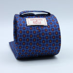 Cruciani &amp; Bella
100% Silk
Self-Tipped
Royal Blue, Light Blue, Brown and White Motif Tie
Handmade and Printed in &nbsp;Italy
English Archive Motif
8 cm x 150 cm
#10096