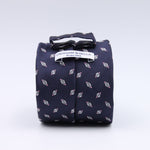 Cruciani &amp; Bella
100% Woven Jacquard Silk
Self-Tipped
Blue, Pink and White Motif Tie
Made in Italy
8 x 150 cm
#10106