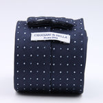 Cruciani &amp; Bella
100% Woven Jacquard Silk
Self-Tipped
Dark Blue and White Flowers Motif Tie
Made in Italy
8 x 150 cm
#10216