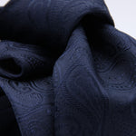 Cruciani &amp; Bella
100% Woven Jacquard Silk
Self-Tipped
Dark Blue PaisleyMotif Tie
Made in Italy
8 x 150 cm
#10217