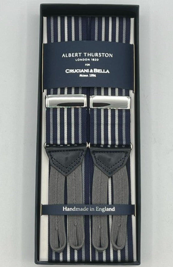 Albert Thurston Braces/suspenders Woven Barathea Stripes and Patterns -   Canada