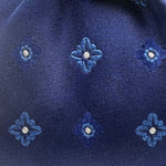 N.O.S. Cruciani & Bella - Silk -  Blue, Light Blue and Off White Motif Tie