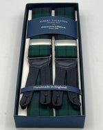 Albert Thurston -  Braces - 100% Wool- 40 mm -  BlackWatch Tartan Motif 