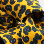 Cruciani &amp; Bella
Printed and Handmade in Italy
100% Wool
Unlined
Yellow, Green, Brown and Blue Motif Tie
8 cm x 150 cm
#9153