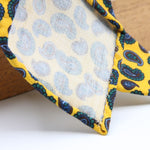 Cruciani &amp; Bella
Printed and Handmade in Italy
100% Wool
Unlined
Yellow, Green, Brown and Blue Motif Tie
8 cm x 150 cm
#9153