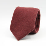 Holliday &amp; Brown for Cruciani &amp; Bella
90% Wool - 10% Silk
Tipped

Red Wine Plain tie
Handmade in Italy

8 cm x 150 cm
#9592
