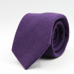 Holliday &amp; Brown for Cruciani &amp; Bella
90% Wool - 10% Silk
Tipped

Purple Plain tie
Handmade in Italy

8 cm x 150 cm
#9641