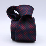 Cruciani &amp; Bella
100% Silk
Self-Tipped
Dark Blue and Red Motif Tie
Handmade and Printed in &nbsp;Italy
English Archive Motif
8,5 cm x 150 cm
#9696