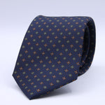 Cruciani &amp; Bella
100% Silk
Self-Tipped
Navy Blue, Green, Orange and Light Blue Motif Tie
Handmade and Printed in &nbsp;Italy
English Archive Motif
8 cm x 150 cm
#9703