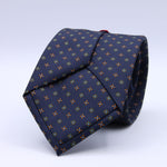 Cruciani &amp; Bella
100% Silk
Self-Tipped
Navy Blue, Green, Orange and Light Blue Motif Tie
Handmade and Printed in &nbsp;Italy
English Archive Motif
8 cm x 150 cm
#9703