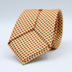 Cruciani &amp; Bella
100% Silk
Self-Tipped
Yellow, Brown, Red and Sky Blue Motif Tie
Handmade and Printed in &nbsp;Italy
English Archive Motif
8,5  cm x 150 cm
#9704