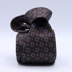 Cruciani &amp; Bella
100% Silk
Self-Tipped
Brown, Blue and Light Blue Motif Tie
Handmade and Printed in &nbsp;Italy
English Archive Motif
8 cm x 150 cm
#9713