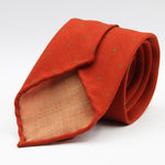 Cruciani &amp; Bella
Printed and Handmade in Italy
100% Wool
Unlined
Orange and Green Dots Motif Tie
8 cm x 150 cm
#9743
