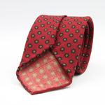 Cruciani &amp; Bella
Printed and Handmade in Italy
100% Wool
Unlined
Red Wine, Yellow and Blue Motif Tie
8 cm x 150 cm
#9744