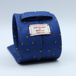 Cruciani &amp; Bella
100% Silk
Self-Tipped
Royal Blue and Yellow Motif Tie
Handmade and Printed in &nbsp;Italy
English Archive Motif
8 cm x 150 cm
#9948