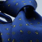 Cruciani &amp; Bella
100% Silk
Self-Tipped
Royal Blue and Yellow Motif Tie
Handmade and Printed in &nbsp;Italy
English Archive Motif
8 cm x 150 cm
#9948