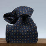 Cruciani &amp; Bella

100% Printed Madder Silk&nbsp;
Italian fabric

Unlined tie
Blue, Light Blue, Brown and Red Printed Motif Tie

Handmade in Italy
8 cm x 150 cm
#9986