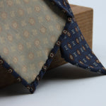 Cruciani &amp; Bella

100% Printed Madder Silk&nbsp;
Italian fabric

Unlined tie
Blue, Light Blue, Brown and Red Printed Motif Tie

Handmade in Italy
8 cm x 150 cm
#9986