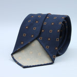 Cruciani &amp; Bella

100% Printed Madder Silk&nbsp;
Italian fabric

Unlined tie
Blue, Brown and Beige Printed Motif Tie

Handmade in Italy
8 cm x 150 cm
#9992