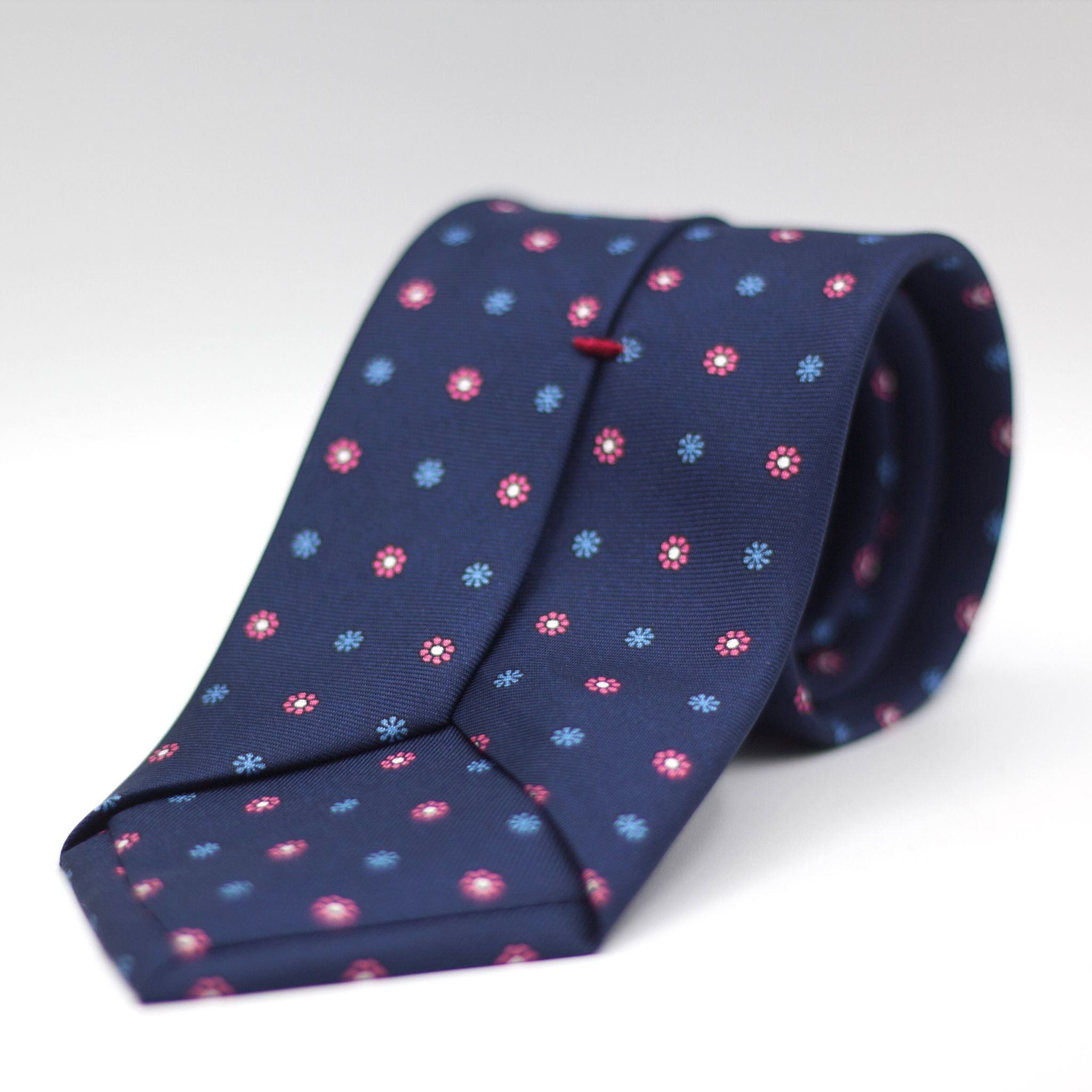 Cruciani & Bella - Silk - Blue, Baby Blue and Pink Tie