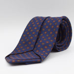 Holliday & Brown - Printed Silk - Blue, Green, Red and Brown Tie