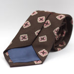 Brown, Pink and Beige Tie