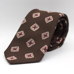 Brown, Pink and Beige Tie