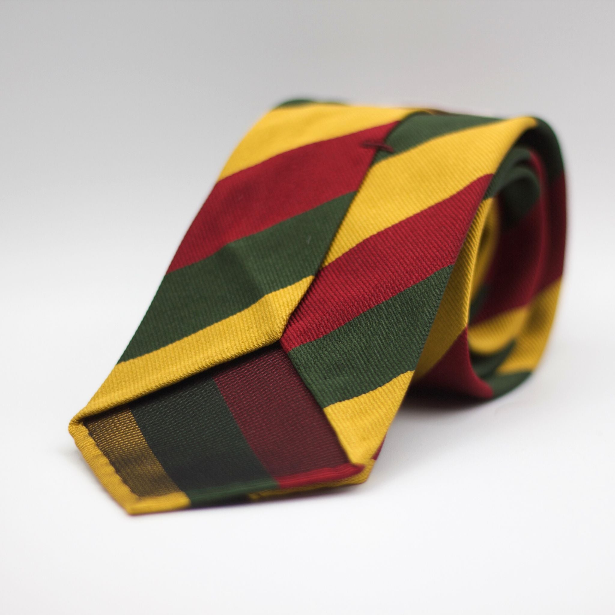 Cruciani & Bella - Woven Silk  - " Inniskilling Dragoon Guards" Unlined Regimental Tie