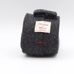 Cruciani & Bella - 100% Wool  - Unlined  - Charcoal Grey Tie 