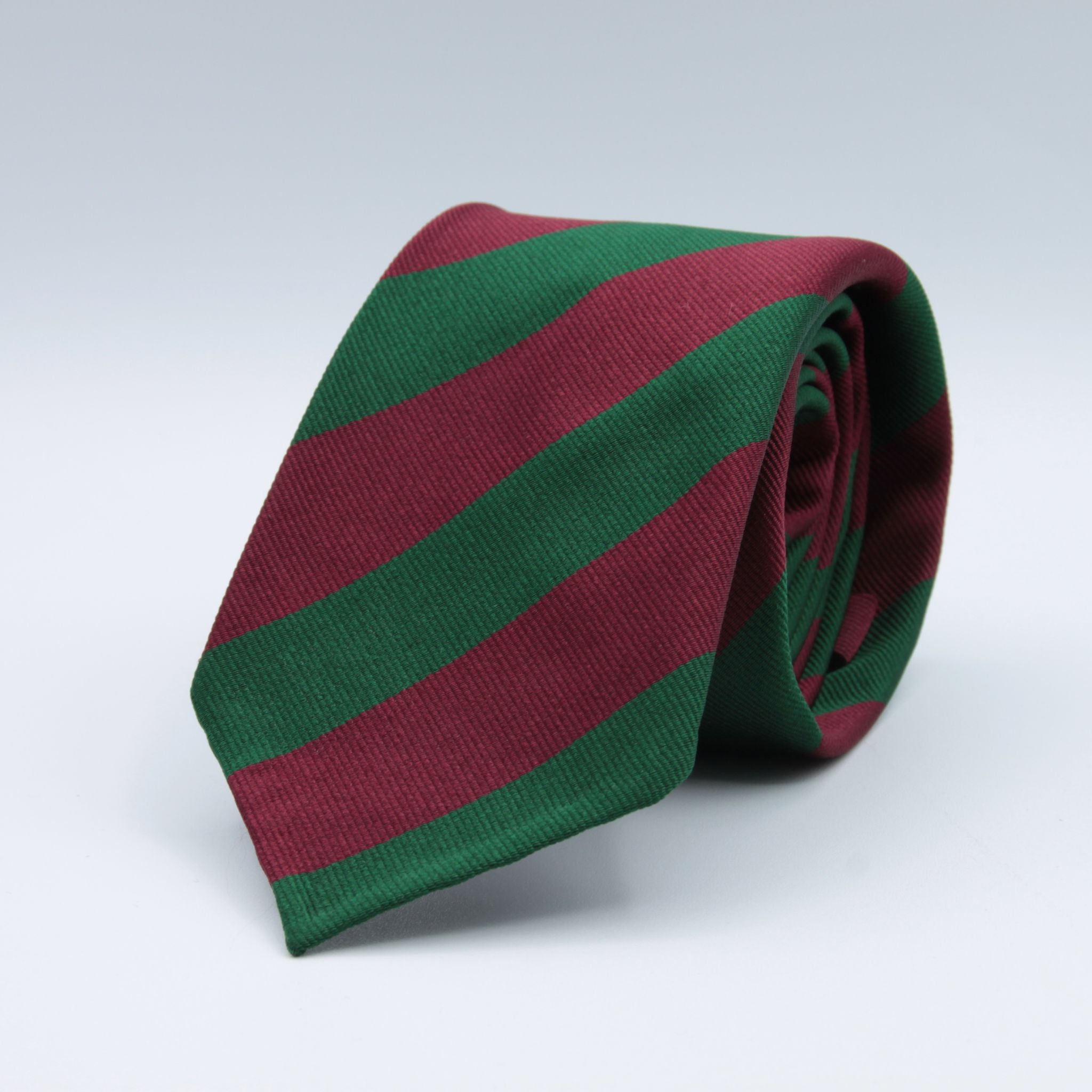 Cruciani & Bella - Woven Silk  - Dragon Guards Unlined Regimental Tie