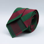 Cruciani & Bella - Woven Silk  - Dragon Guards Unlined Regimental Tie