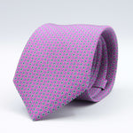 Cruciani &amp; Bella
100% Printed Silk

Self-Tipped
Fucsia, Light Grey, Light Blue and Blue Motif Tie&nbsp;
Handmade in Rome, Italy.

8 cm x 150 cm
#9287