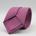 Cruciani &amp; Bella
100% Printed Silk

Self-Tipped
Light red, Light Blue and White Motif Tie&nbsp;
Handmade in Rome, Italy.

8 cm x 150 cm
#9291
