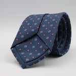 Cruciani &amp; Bella
100% Printed Silk

Self-Tipped
Blue, Red and Light Blue Motif Tie&nbsp;
Handmade in Rome, Italy.

8 cm x 150 cm
#9299