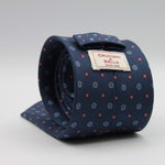 Cruciani &amp; Bella
100% Printed Silk

Self-Tipped
Blue, Red and Light Blue Motif Tie&nbsp;
Handmade in Rome, Italy.

8 cm x 150 cm
#9299