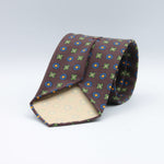 Cruciani &amp; Bella
Handmade in Italy
Unlined
Brown, Blue, Green and Yellow
100% Madder Silk
8 X 150 Cm
#9065