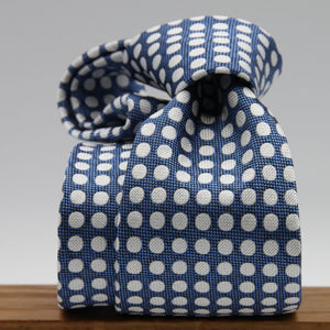Cruciani &amp; Bella

100% silk
Tipped

Cobalt Blue "Winston's Spot" tie
Handmade in Como, Italy
8 cm x 150 cm
#7720