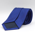 Holliday & Brown - Printed Silk - Electric Blue Plain Tie