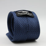 Holliday &amp; Brown for Cruciani &amp; Bella
100%&nbsp;Woven Jacquard Silk
Tipped

Royal Blue and Denim Blue color motif tie
Handmade in Italy

8 cm x 150 cm
#9343