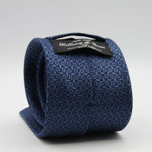 Holliday &amp; Brown for Cruciani &amp; Bella
100%&nbsp;Woven Jacquard Silk
Tipped

Royal Blue and Denim Blue color motif tie
Handmade in Italy

8 cm x 150 cm
#9343