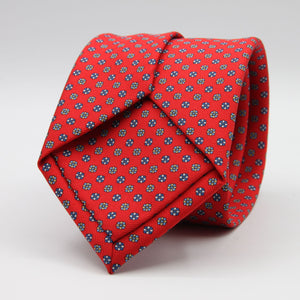 Holliday &amp; Brown for Cruciani &amp; Bella
100% Printed Silk
Self Tipped
Red, Royal Blue, Light Blue and Yellow motif Tie
Handmade in Italy
8 cm x 150 cm
#9353