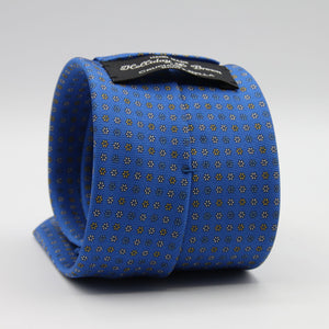 Holliday &amp; Brown for Cruciani &amp; Bella
100% Printed Silk
Self Tipped
Light Blue, Yellow and White motif Tie
Handmade in Italy
8 cm x 150 cm
#9366