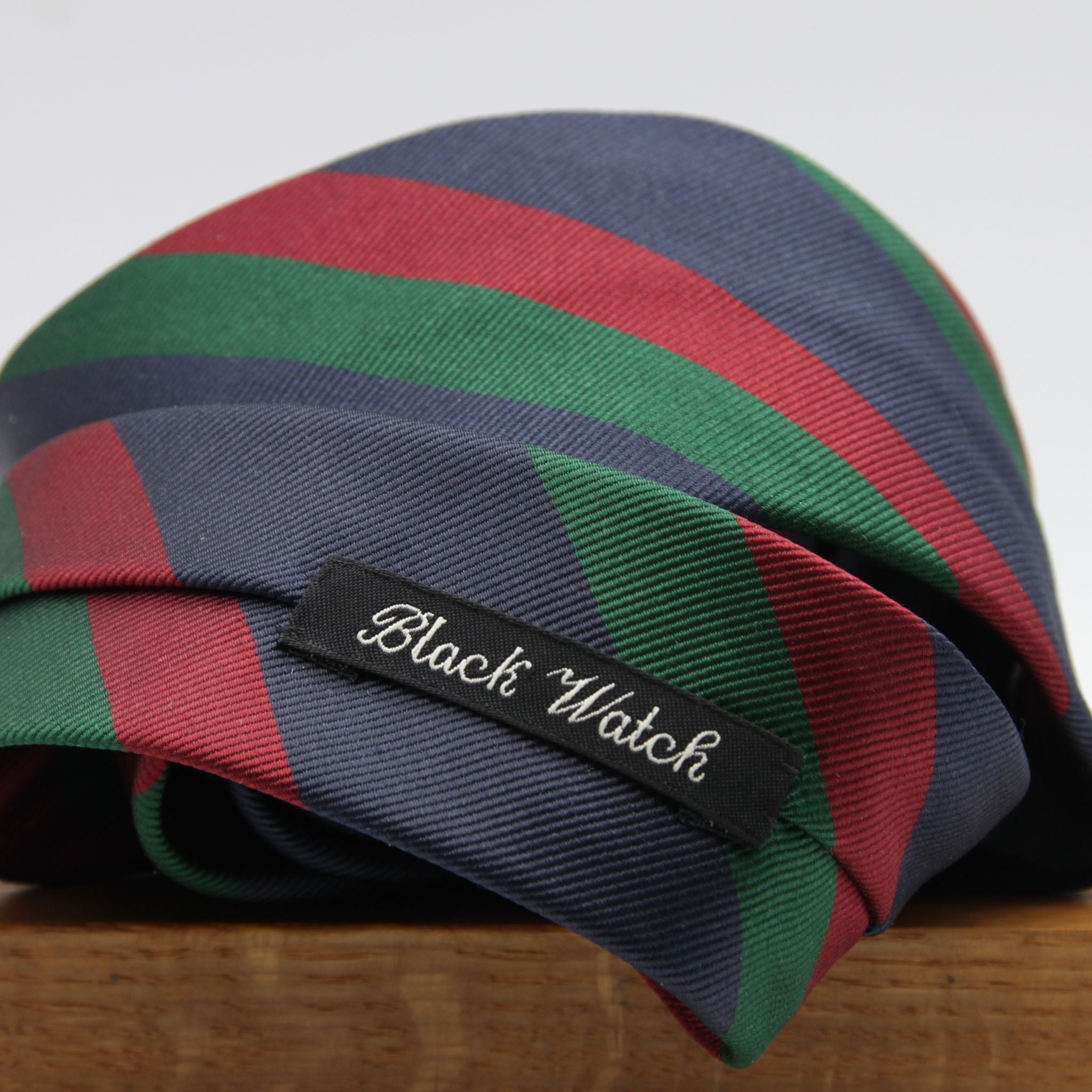 Holliday & Brown for Cruciani & Bella - Silk  - "Black Watch" Regimental Tie #9413