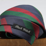 Holliday & Brown for Cruciani & Bella - Silk  - "Black Watch" Regimental Tie #9413